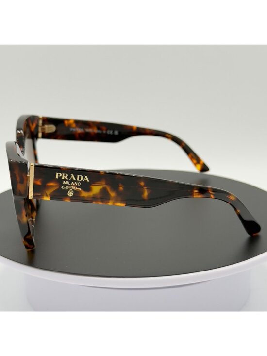 Prada PR17ZSF VAU6S1 Sunglasses Brown Tortoise 54 18 140 READ main image 4